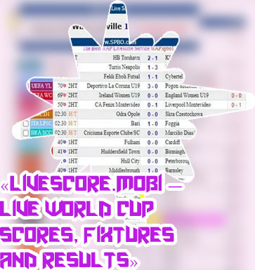 Livescores and results yesterday